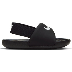 NIKE Kawa Badelatschen Baby black/white-white-white 17