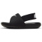 NIKE Kawa Badelatschen Baby black/white-white-white 17