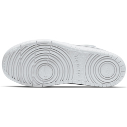 NIKE Court Borough Low 2 Sneaker mit Klettverschlu&szlig; Kinder white/white-white 28.5