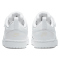 NIKE Court Borough Low 2 Sneaker mit Klettverschlu&szlig; Kinder white/white-white 28.5