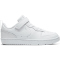 NIKE Court Borough Low 2 Sneaker mit Klettverschlu&szlig; Kinder white/white-white 28.5