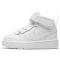 NIKE Court Borough Mid 2 Baby/,WHIT WHITE/WHITE-WHITE 2c