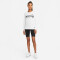 NIKE Sportswear Essential Bike Shorts Damen 010 - black/white XS