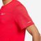 NIKE Dri-FIT Miler Laufshirt university red/reflective silv XXL