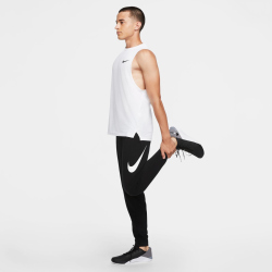 NIKE Dri-FIT Trainingshose 010 - black/white S