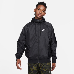 NIKE Sportswear Windrunner Kapuzenjacke Herren black/white S