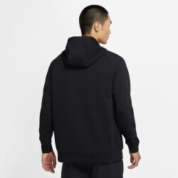 NIKE Dri-FIT Trainings-Hoodie Herren black/white S