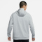 NIKE Dri-FIT Trainings-Hoodie Herren dk grey heather/black S