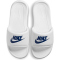 NIKE Victori One Badelatschen Herren white/game royal-white 38.5