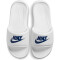 NIKE Victori One Badelatschen Herren white/game royal-white 50.5