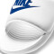 NIKE Victori One Badelatschen Herren white/game royal-white 50.5