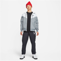 NIKE Sportswear Windrunner Kapuzenjacke Herren smoke grey/white/smoke grey/bl L