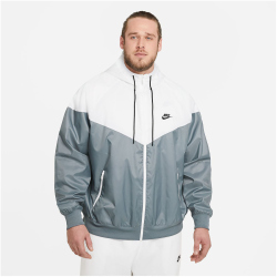 NIKE Sportswear Windrunner Kapuzenjacke Herren smoke grey/white/smoke grey/bl XL