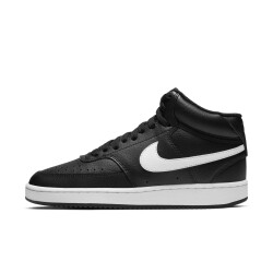 NIKE Court Vision Mid-Top Sneaker Damen black/white 35.5