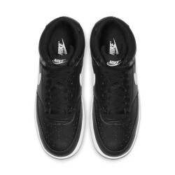 NIKE Court Vision Mid-Top Sneaker Damen black/white 35.5