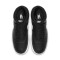 NIKE Court Vision Mid-Top Sneaker Damen black/white 35.5