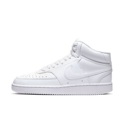 NIKE Court Vision Mid-Top Sneaker Damen white/white-white...