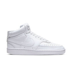 NIKE Court Vision Mid-Top Sneaker Damen white/white-white 35.5