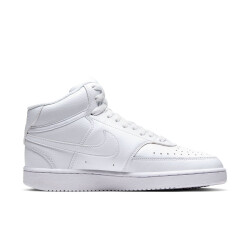 NIKE Court Vision Mid-Top Sneaker Damen white/white-white 35.5