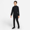 NIKE Dri-FIT Academy Fußball Trainingsanzug Kinder black/black/black XS (122-128 cm)