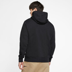 NIKE Sportswear Club Fleece Hoodie 010 - black/black/white XS