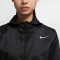 NIKE Essential Damen Laufjacke 010 - black/reflective silv XXL