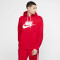 NIKE Sportswear Club Fleece Hoodie Herren university red/white/white XXL