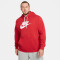 NIKE Sportswear Club Fleece Hoodie Herren university red/white/white XXL