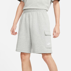 NIKE Sportswear Club Cargo Shorts Herren dk grey heather/matte silver/w XS
