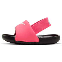 NIKE Kawa Badelatschen Baby digital pink/white-black 17