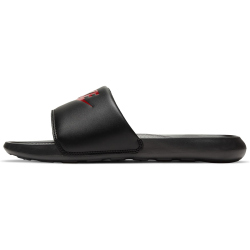 NIKE Victori One Badelatschen Herren 004 - black/university red-black 44