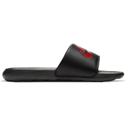 NIKE Victori One Badelatschen Herren 004 - black/university red-black 44