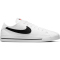 NIKE Court Legacy Canvas Sneaker Herren white/black 44