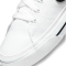 NIKE Court Legacy Canvas Sneaker Herren white/black 44