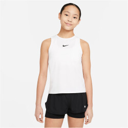 NIKECourt Dri-FIT Victory Kinder Tennisshirt white/black...