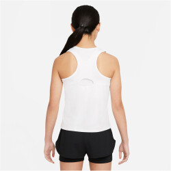 NIKECourt Dri-FIT Victory Kinder Tennisshirt white/black XS (122-128 cm)