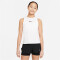 NIKECourt Dri-FIT Victory Kinder Tennisshirt white/black XS (122-128 cm)