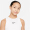 NIKECourt Dri-FIT Victory Kinder Tennisshirt white/black XS (122-128 cm)
