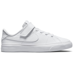 NIKE Court Legacy Sneaker Jungen white/white 30