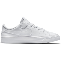 NIKE Court Legacy Sneaker Jungen white/white 30
