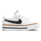 NIKE Court Legacy Baby-Sneaker white/black-desert ochre-gum l 19.5