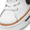 NIKE Court Legacy Baby-Sneaker white/black-desert ochre-gum l 19.5