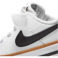 NIKE Court Legacy Baby-Sneaker white/black-desert ochre-gum l 27