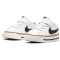 NIKE Court Legacy Baby-Sneaker white/black-desert ochre-gum l 27