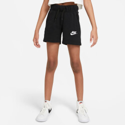 NIKE Sportswear Club French Terry Shorts Mädchen black/white XS (122-128 cm)