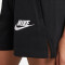 NIKE Sportswear Club French Terry Shorts Mädchen black/white XS (122-128 cm)