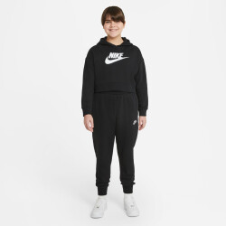 NIKE Sportswear Club Fleece Jogginghose Mädchen black/white XS (122-128 cm)