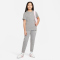 NIKE Sportswear Club Fleece Jogginghose M&auml;dchen carbon heather/white S (128-137 cm)