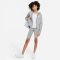 NIKE Sportswear Club Fleece Kapuzenjacke Mädchen carbon heather/white M (137-146 cm)