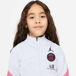 NIKE Paris Saint Germain Strike Trainingsanzug Kinder pure platinum/black/hyper pink S (104-110 cm)